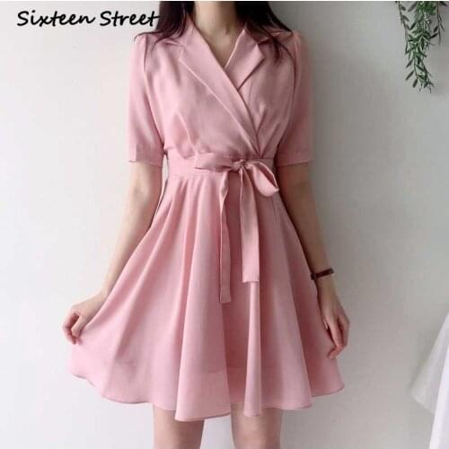 Dresses for Women Summer Retro Red Dress Summer V Neck Vestido De Mujer Y2k Aesthetic Korean Fashion Clothing Vintage New 2021