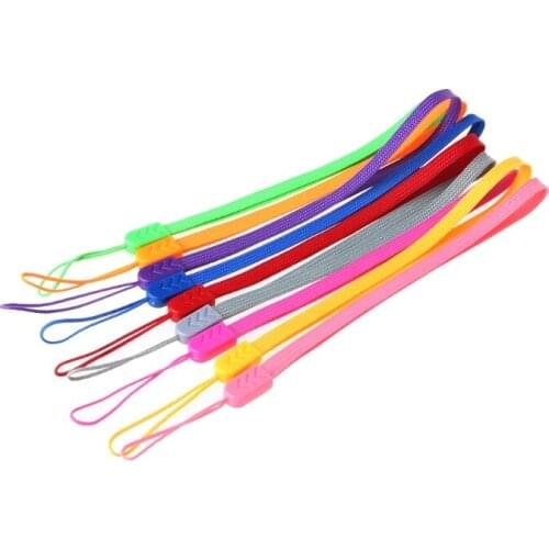 19.5cm Short Lanyard Strap Rope For Cell Phone USB Flash Drive Key ID Card Badge Y51A