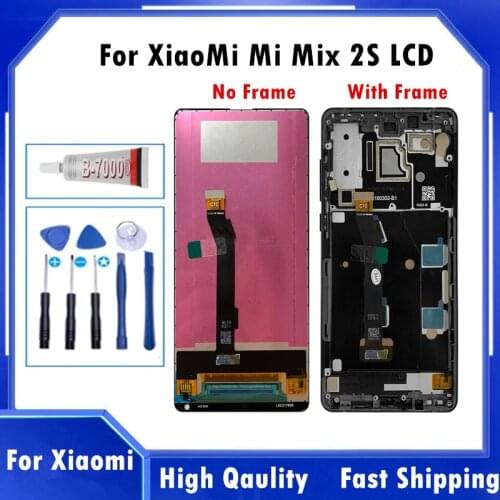 5.99" New For Xiaomi Mi Mix 2S Mix2S LCD Display Touch Screen Digitizer Replacement Assembly For Xiaomi Mi Mix 2S Repair Parts