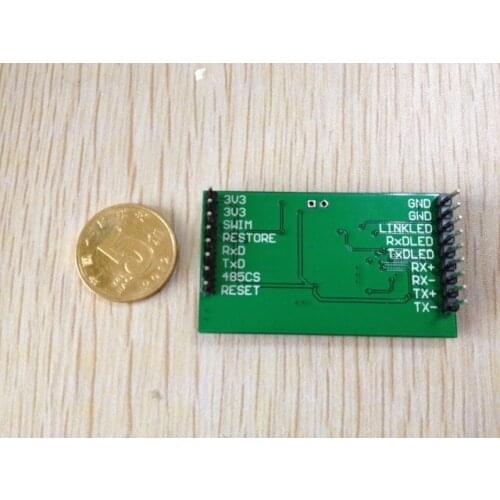 Free Shipping! ETH-8SW Serial Server serial to Network Ethernet to 232 485 RTU tcp / IP