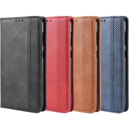 For Samsung Galaxy A30S SM-A307F Case Luxury PU Leather Wallet Magnetic Adsorption Case For Samsung A50S A50 SM-A507F Phone Bags