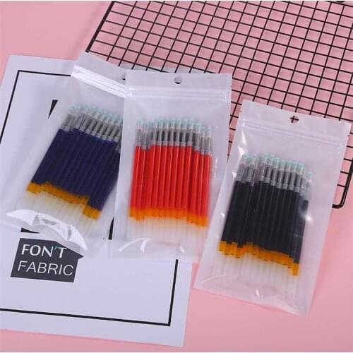 Gel pen refill, large capacity, long writing, office and school supplies, bullet pen refill