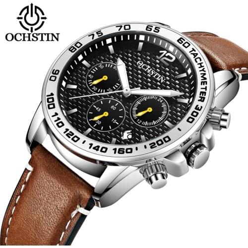 OCHSTIN Relojes Hombre Watch Men Fashion Sport Quartz Clock Mens Watches Top Brand Luxury Business Watch Relogio Masculino