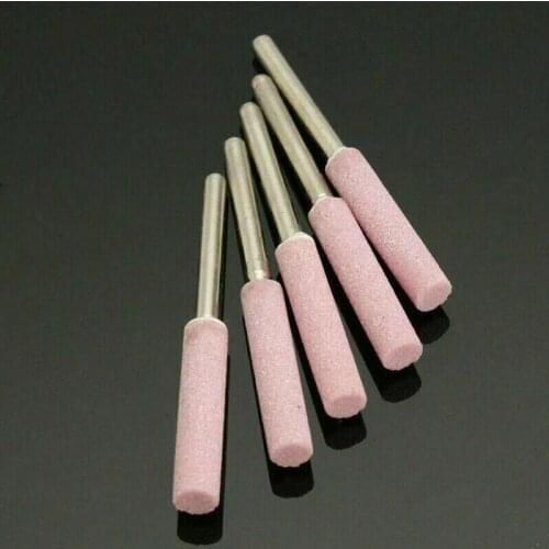 Hot 1 Pc 4.8Mm Chainsaw Sharpener Burr Chain Saw Grinding Stone File Household DIY Supplies Accessories