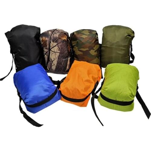 2019 Waterproof Clothes Nylon Traveling Upstream package Compressed Saving Storage Bags Outdoor Camping Lightweight 3 Size