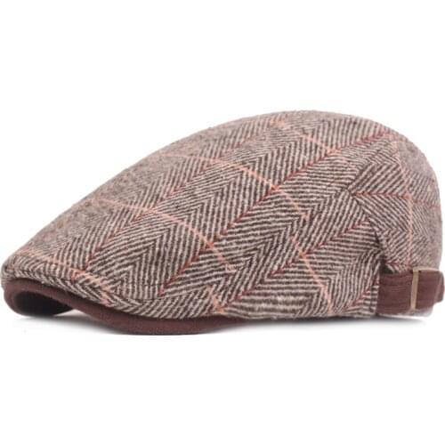 XdanqinX New Simple Cotton Men Warm Berets Snapback Hat Autumn Winter Trend Mens Beret Adjustable Size Brands Caps Tongue Cap