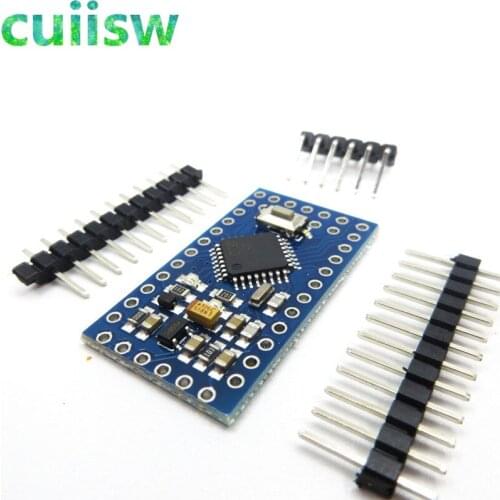 1pcs/lot New pro mini 328 electronic building blocks Interactive Media ATMEGA328P 5V/16M for arduino Compatible Nano
