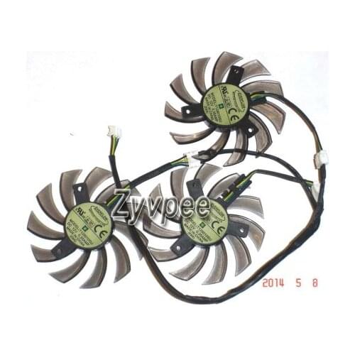 8010 T128010SU 12V 0.35A 4Wire Cooling Fan Set of 3pcs