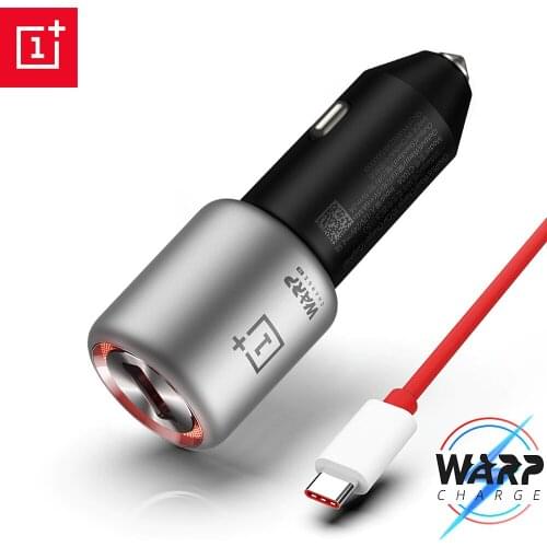 OnePlus Warp Charge 30W Car Charger & Type-C Cable Charging Set Safety Protection Adapter Compatible with OnePlus 5/6/7/8/9/Nord