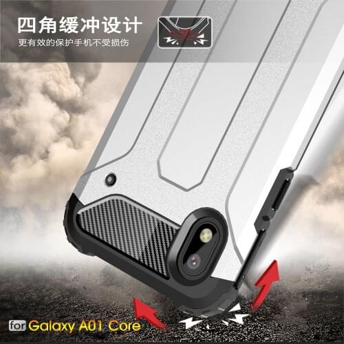 For Samsung Galaxy A01 M01 Core Case Cover A11 M11 M01S A10S Anti-knock Rugged Armor Silicone Phone Bumper Case For Samsung M01