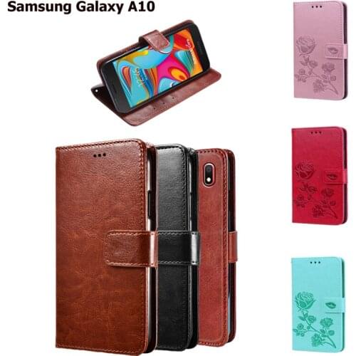 Case For Samsung Galaxy A10 Flip Phone Case For Samsung SM-A105F SM-A105G SM-A105M SM-A105N SM-A105FN Cover Coque Funda Capas