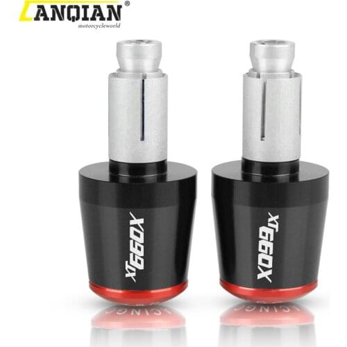For YAMAHA XT660X XT 660X 2004 2005 2006-2014 Motorcycle with 7/8"22mm Hand Bar Ends Slider Handle Bar End Grips Cap Accessories
