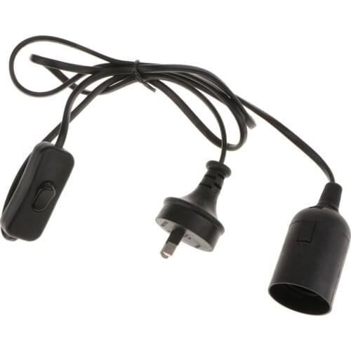 E27 Hanging Pendant Light Lamp Bulb Socket Cord AU Plug Adapter with Switch