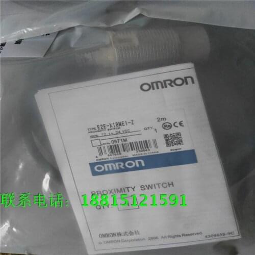 E2E-X18MF1-Z Omron Proximity Switch Sensor DC 3 Wire PNP NO 12-24V New High Quality