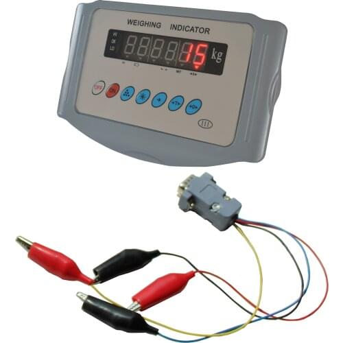 Electronic weighing scale strain gage loadcell testing instrument