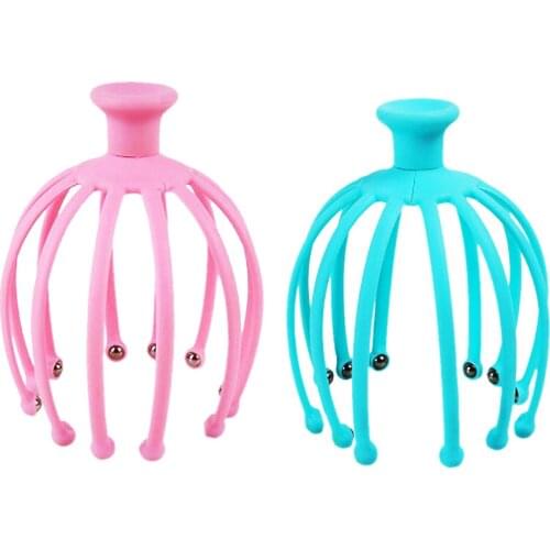 Scalp Massager Body Back Head Relaxer Relieve Stress Acupoints Hair Claw Relieving Pressure