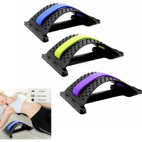 Waist Massager Home Back Exercises Stiff Lumbar Supine Board Yoga Humpback Lumbar Spine Beauty Lumbar Correction Lumbar Board