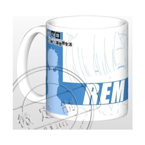 New Re:Life in a different world from zero Rem Type 2 Ceramic Coffee Mug White Color Or Color Changed Cup