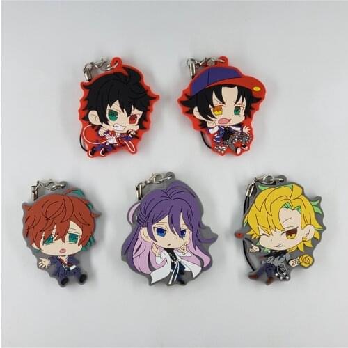HypnosisMic -Division Rap Battle DRB Original Japanese anime figure rubber Silicone mobile phone charms/key chain/strap