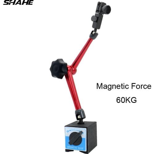 Shahe Professional Magnetic Base Holder For Digital Level Dial Indicator Magnetic Force 60KG