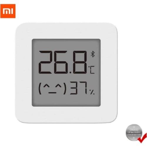 Newest XIAOMI Mijia Bluetooth-compatible Thermometer 2 Wireless Smart Electric Digital Hygrometer Thermometer Work with Mi APP