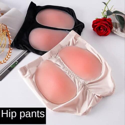 Slimming Body Shaper Panties Body Shapewear Women Tummy Control Enhancer Buttock Hip Lifter Fake Ass Silicone Padded Panties
