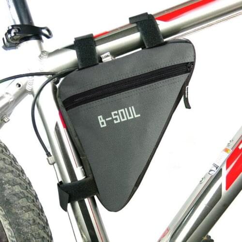 Waterproof Triangle Bicycle Bags Cycling Bag Front Tube Frame Bag Mountain Bike Triangle Pouch Frame Holder Saddle Bags 4 colors