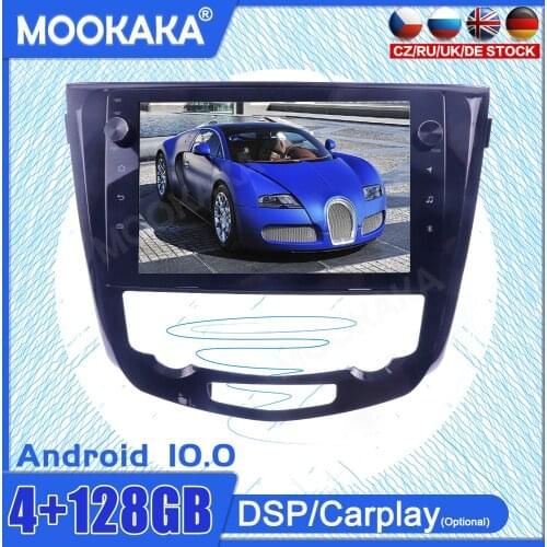 Android10 For Nissan X-Trail Qashqai 2013-2017 Multimedia Radio Player Touch Screen Stereo GPS Navigation System DSP Carplay
