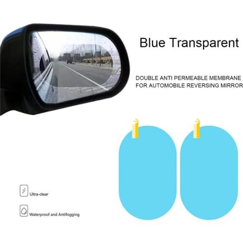 Car Sticker Anti-Fog Film Rainproof Rear View Mirror Protective For Bmw e46 Ford focus 2 Volkswagen Audi a3 Golf4 Car Accessries