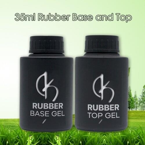 35ml Large Bottle Nail Base Coat UV Rubber Base and Top For Nail Art Varnish Hybrid Long Lasting High Capacity Primer Gel lak