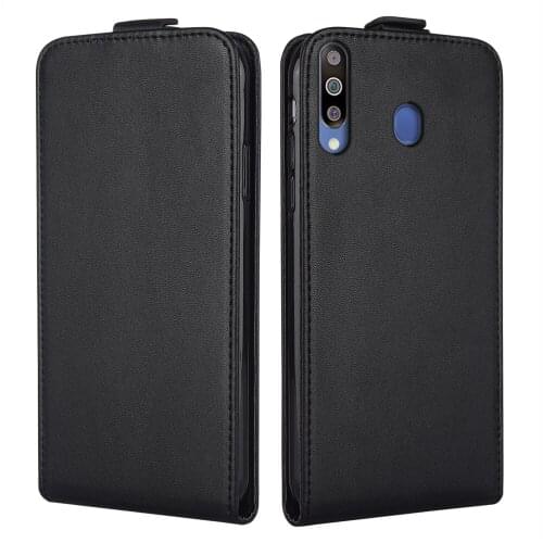 Flip Leather Case for Samsung Galaxy M30 Vintage Cover for Samsung M30 Fitted Cases M305 M305F SM-M305F 6.4''Couqe Case