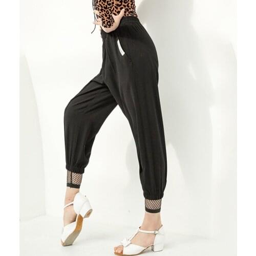 Latin Dance Pants For Kids Professional Rumba Practice Clothes Girls Samba Training Clothing Tango Cha Cha Dance Trouser DWY5455