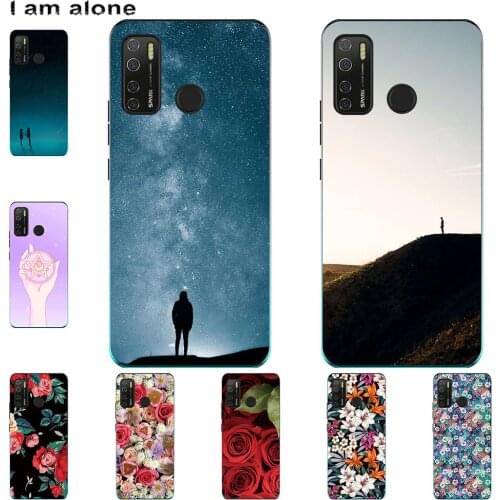 I am alone Phone Case For Tecno Spark 5 5 Air 5 Pro 6 6 Air Fashion Color Cute Cartoon Printed Paint Mobile