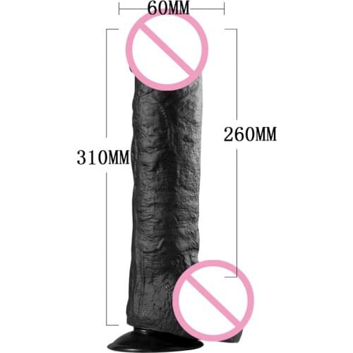 Erotic Big Realistic Dildo for women soft Black Big Penis With Suction Cup dildo Sex Toys for Woman Strapon Female Masturbation