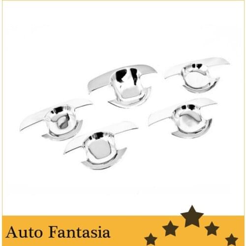 Chrome trim strips car accessories chrome door cavity cover 5D-for Toyota Rav4 06-12- free shipping