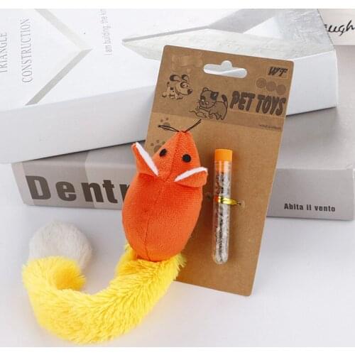 2021New Plush Mice Shape Cat Toys For Cats Pet Cat Toy Interactive Gatos Productos Para Mascotas Jouet Chat Katten Goods For Pet