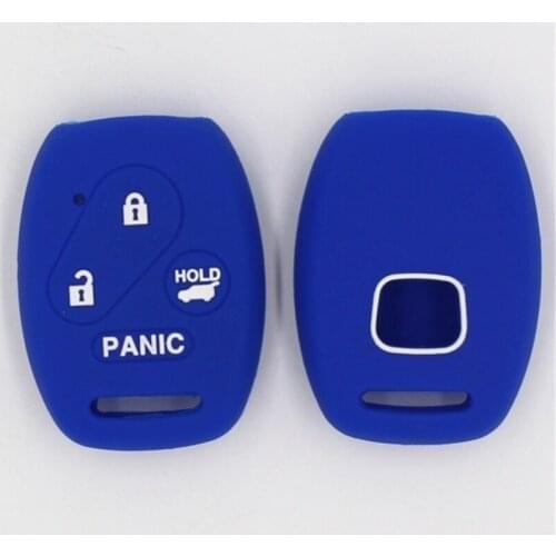 KAPU Car Key Fob Pocket Cover Case For Honda Civic CR-V HR-V Accord Jade Crider Odyssey 2015- 2018 Remote Protector Accessories