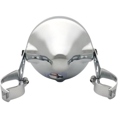 7" 7 Inch Headlight Housing Bucket Mounting Bracket Shell 7 inch Motorcycle LED Headlamp Housing Bucket For Yamaha Honda Suzuki