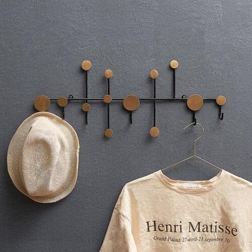 Nordic Personalized Creative Fitting Room Hook Clothing Store Clothes Hanger Dressing Room Wall Decorative Hanging Wall