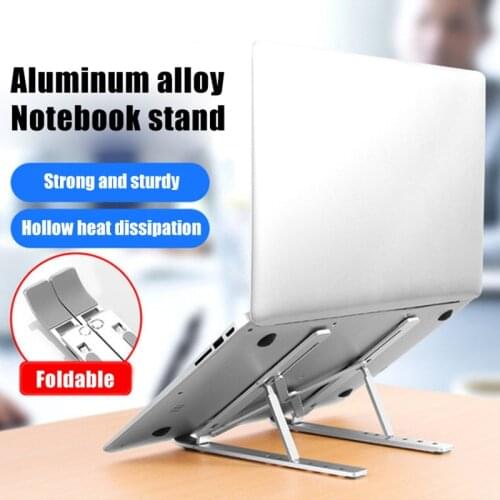 Metal Foldable Laptop Stand Adjustable Portable Laptop Holder Tablet Stand Computer Support EM88