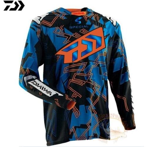 2021 DAIWA Men Fishing Clothing Ultrathin Long Sleeve Sunscreen Anti-uv Breathable Coat Summer Fishing Shirt Size XS-5XL Jacket