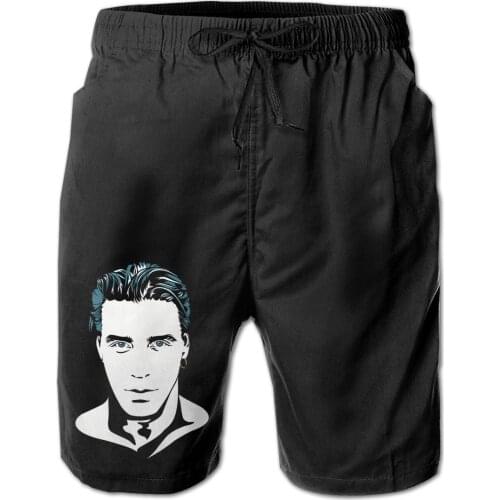 Male Shorts Beach R320 Breathable Quick Dry Humor GraphicSports Till And Lindemann 2