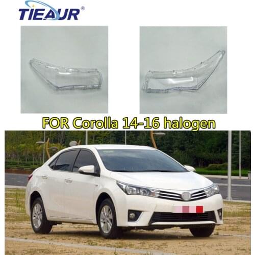 Headlight LensCover for Corolla Car Front Clear Lamp shade 2014-2016 Cover Shell Replacement