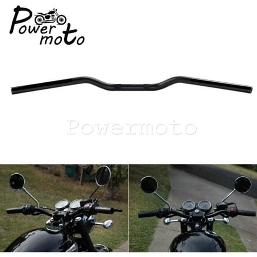7/8" Tracker Handlebar Universal 22mm Drag Bars for Honda Kawasaki Cafe Racer Triumph Dirt Pit Bike