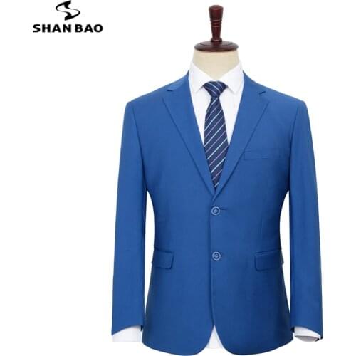 SHAN BAO Men's Casual Blazers