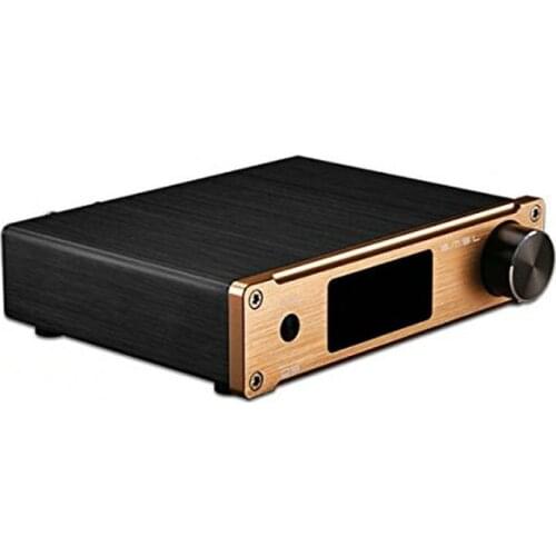 2x45W Control USB COAXIAL OPTICAL Input 192KHZ 44Bit Color Black Silver Gold Q5 Pro Hi-Fi Audio Digital Power Amplifier