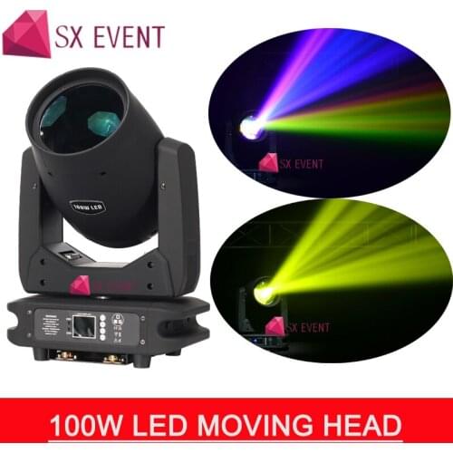 Wedding dj setup 100W Beam Spot LED Moving Head Stage DJ Lighting Equipment Nightclub
