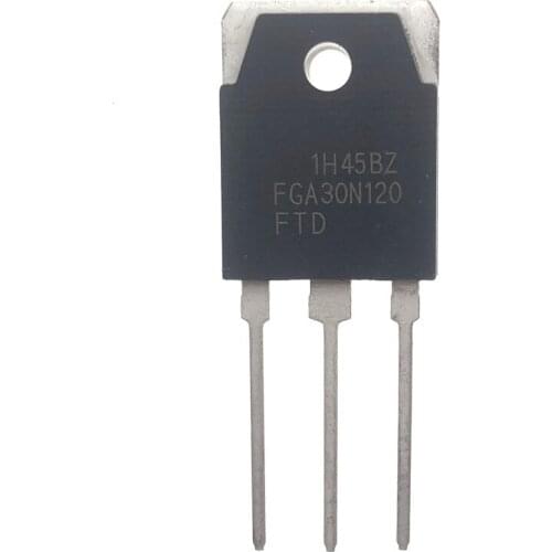 10PCS FGA30N120FTD FGA30N120 30N120 FGA30N120FTDTU TO-3P TO-3PN N-CHANNEL POWER IGBT TRANSISTOR free delivery