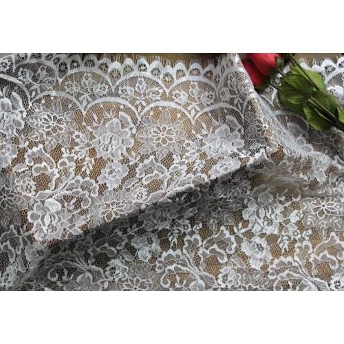 50cm wide high-grade flower mesh lace clothing material DIY wedding dress veil skirt accessories