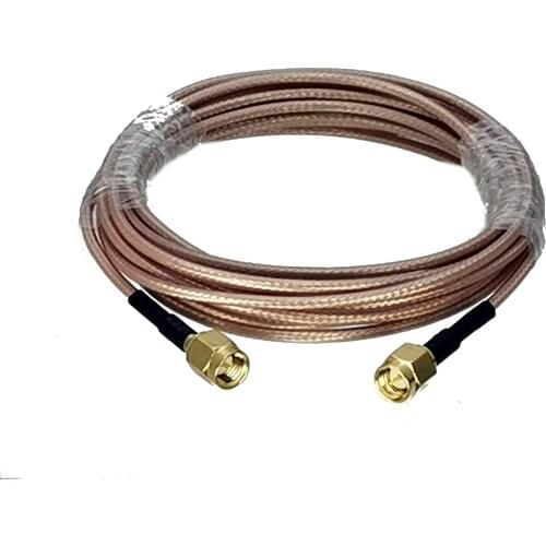 Antenna Extension Cable RF Connector SMA male to SMA male 5M /10M RG316 cable for 3G 4G WIFI antenna SMA connector